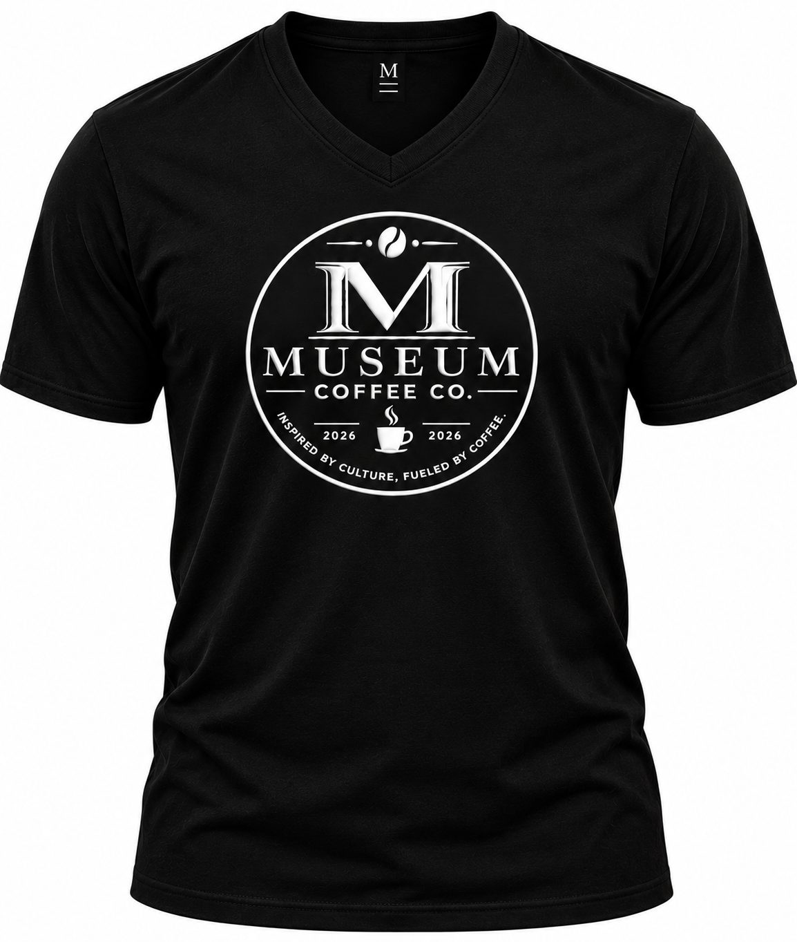 The Museum V-Neck Tee